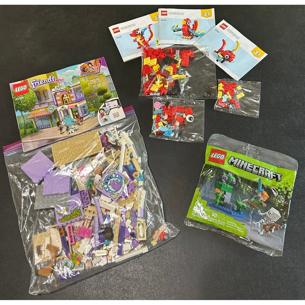 LEGO Building Sets (3)‎ Minecraft Friends Creator 3-in-1 READ
